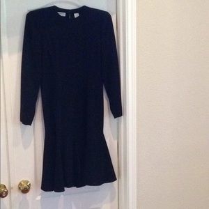 Black cocktail dress